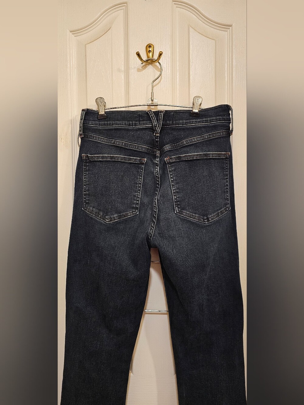Veronica Beard Carly Kick-Flare High-Rise Jeans Dark Ink Wash Sz 27 MSRP $239 - Picture 6 of 10